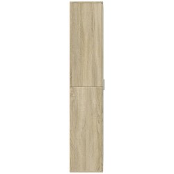 Buffet haut chêne sonoma 70x35x180 cm bois d'ingénierie 581774581774