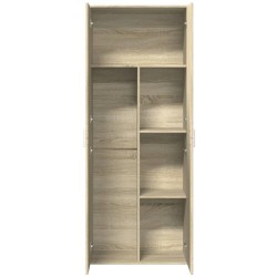 Buffet haut chêne sonoma 70x35x180 cm bois d'ingénierie 581774581774