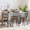 Table à dîner Sonoma gris 140x74,5x76 cm Bois d'ingénierie 581775581775