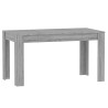 Table à dîner Sonoma gris 140x74,5x76 cm Bois d'ingénierie 581775581775