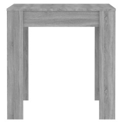 Table à dîner Sonoma gris 140x74,5x76 cm Bois d'ingénierie 581775581775