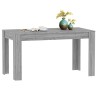 Table à dîner Sonoma gris 140x74,5x76 cm Bois d'ingénierie 581775581775