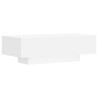 Table basse blanc 100x49,5x31 cm bois d'ingénierie 581776581776