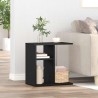 Table d'appoint Chêne noir 50 x 30 x 50 cm Bois d'ingénierie 581777581777