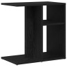 Table d'appoint Chêne noir 50 x 30 x 50 cm Bois d'ingénierie 581777581777