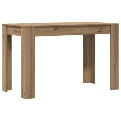 Table à manger chêne artisanal 120x60x76 cm bois d'ingénierie 581788581788