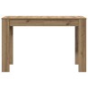 Table à manger chêne artisanal 120x60x76 cm bois d'ingénierie 581788581788
