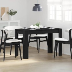 Table à dîner chêne noir 120x60x76 cm bois d'ingénierie 581792581792
