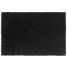 Tapis de porte 2 pcs noir 40x60 cm fibre de coco touffeté 581795581795