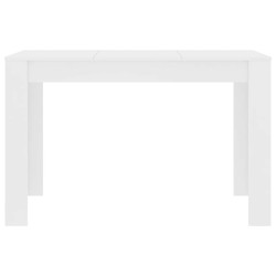 Table à manger Blanc 120x60x76 cm Bois d'ingénierie 581799581799