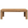 Table basse chêne artisanal 102x50x35 cm bois d'ingénierie 581802581802
