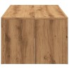 Table basse chêne artisanal 102x50x35 cm bois d'ingénierie 581802581802