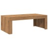Table basse chêne artisanal 102x50x35 cm bois d'ingénierie 581802581802