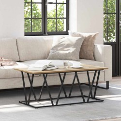 Table basse Chêne artisanal 100 x 50 x 40 cm 581808581808