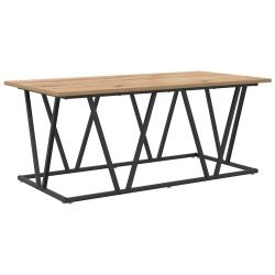 Table basse Chêne artisanal 100 x 50 x 40 cm 581808581808