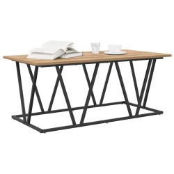 Table basse Chêne artisanal 100 x 50 x 40 cm 581808581808