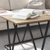 Table basse Chêne artisanal 100 x 50 x 40 cm 581808581808