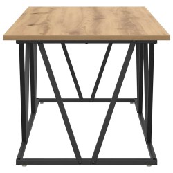 Table basse Chêne artisanal 100 x 50 x 40 cm 581808581808