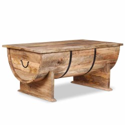 Table basse Bois de manguier massif 88x50x40 cm 581809581809