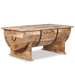 Table basse Bois de manguier massif 88x50x40 cm 581809581809