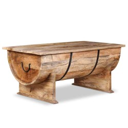 Table basse Bois de manguier massif 88x50x40 cm 581809581809