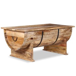 Table basse Bois de manguier massif 88x50x40 cm 581809581809
