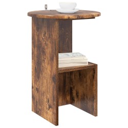 Table d'appoint Chêne fumé Ø 39,5 x 55 cm Bois d'ingénierie 581810581810