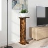 Support de Plante Chêne Fumé 25 x 25,5 x 80,5 cm 581812581812