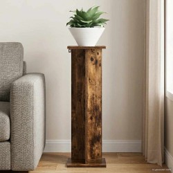 Support de Plante Chêne Fumé 25 x 25,5 x 80,5 cm 581812581812