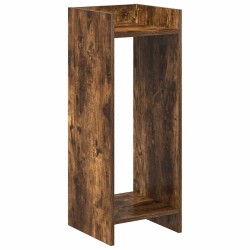 Support de Plante Chêne Fumé 30 x 30 x 80 cm Bois d’ingénierie 581813581813