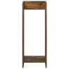 Support de Plante Chêne Fumé 30 x 30 x 80 cm Bois d’ingénierie 581813581813