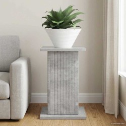 Support de Plante Gris béton 30,5 x 30 x 43 cm 581814581814