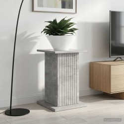 Support de Plante Gris béton 30,5 x 30 x 43 cm 581814581814