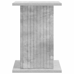 Support de Plante Gris béton 30,5 x 30 x 43 cm 581814581814