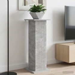 Support de Plante Gris béton 30,5 x 30 x 80,5 cm 581815581815