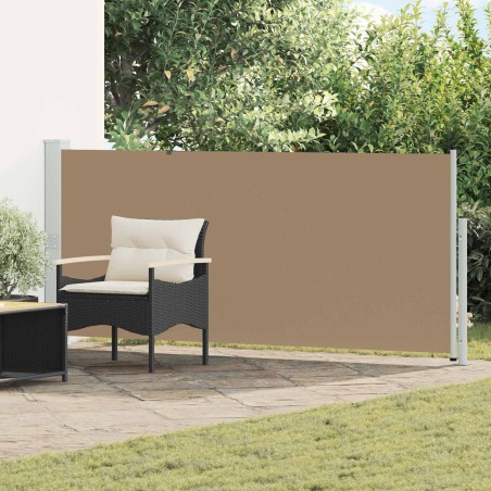 Store latéral rétractable 140 x 300 cm 100% polyester fer acier 581818581818