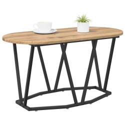 Table basse Chêne artisanal 80 x 40 x 40.5 cm 581819581819