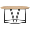 Table basse Chêne artisanal 80 x 40 x 40.5 cm 581819581819