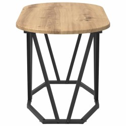 Table basse Chêne artisanal 80 x 40 x 40.5 cm 581819581819