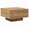Table basse Chêne artisanal 55 x 55 x 31 cm 581825581825