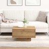 Table basse Chêne artisanal 55 x 55 x 31 cm 581825581825