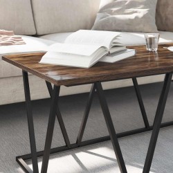 Table basse Chêne fumé 100 x 50 x 40 cm 581827581827