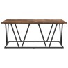 Table basse Chêne fumé 100 x 50 x 40 cm 581827581827