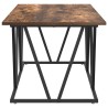 Table basse Chêne fumé 100 x 50 x 40 cm 581827581827