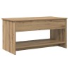 Table basse Chêne artisanal 80 x 50,5 x 41,5 cm 581828581828