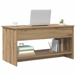 Table basse Chêne artisanal 80 x 50,5 x 41,5 cm 581828581828