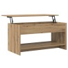 Table basse Chêne artisanal 80 x 50,5 x 41,5 cm 581828581828