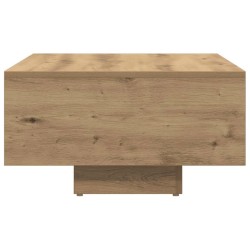 Table basse chêne artisanal 85x55x31 cm bois d'ingénierie 581830581830