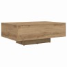 Table basse Chêne artisanal 85 x 55 x 31 cm Bois d'ingénierie 581831581831