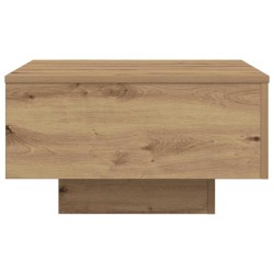 Table basse Chêne artisanal 55 x 55 x 31 cm Bois d'ingénierie 581834581834